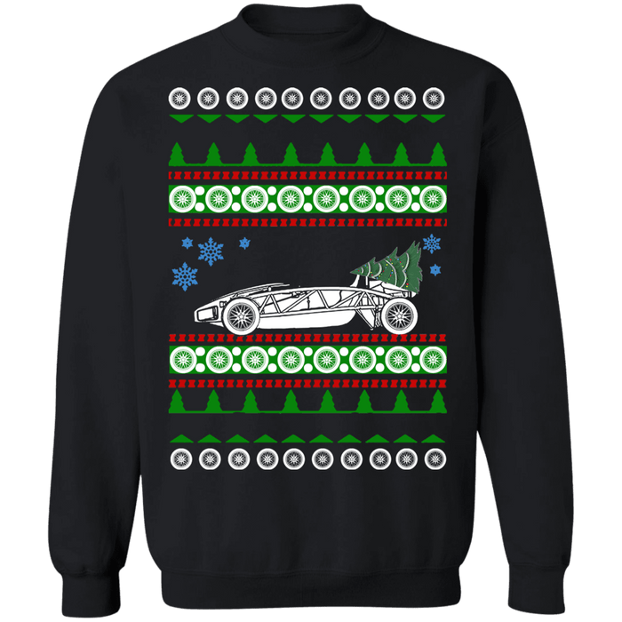 Ariel Atom Ugly Christmas Sweater new tree