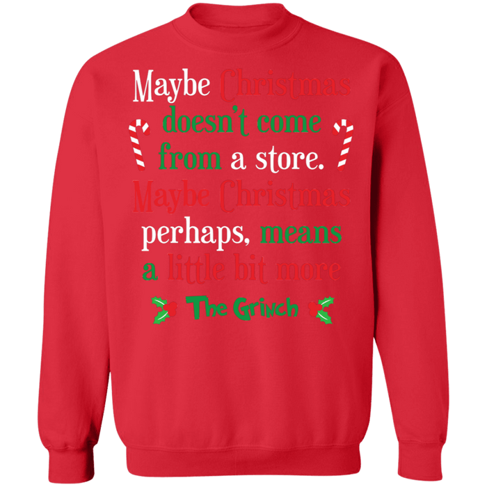 Grinch Ugly Christmas Sweater sweatshirt