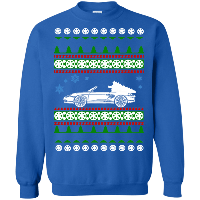 German Sports Car Porsche Boxster style Ugly Christmas Sweater sweatshirt