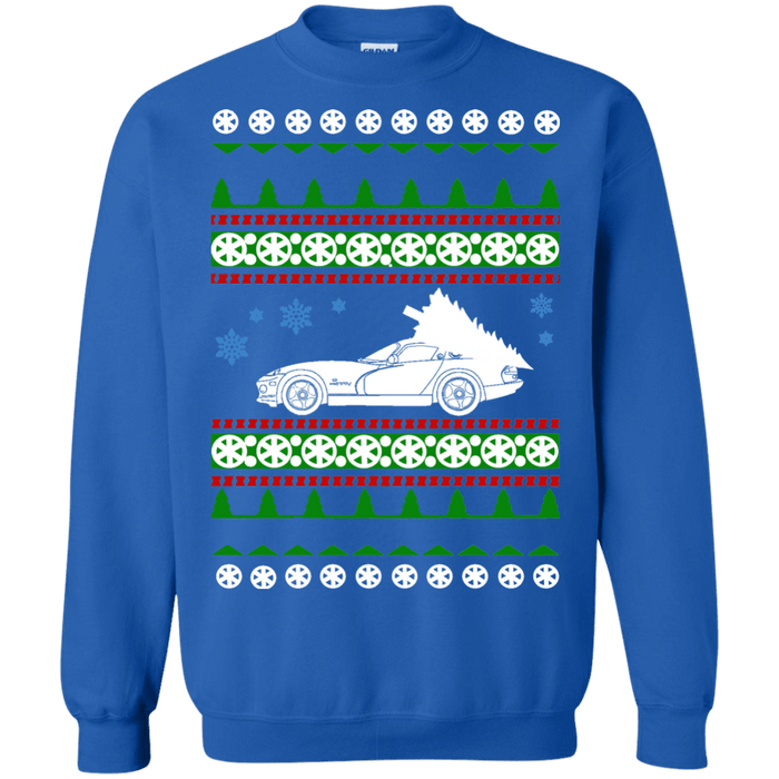 american car or truck like a  Viper Ugly Christmas Sweater sweatshirt