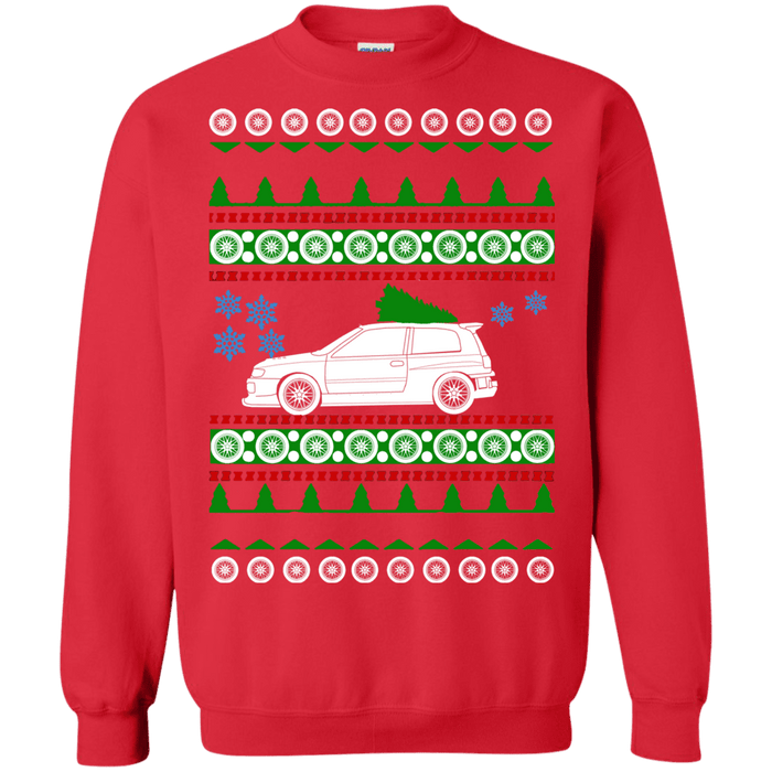 Nissan Pulsar Sunny GTiR 1990 Ugly Christmas Sweater sweatshirt