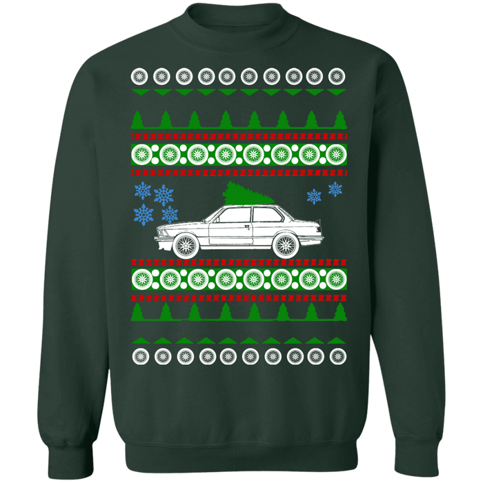 German Car Ugly Christmas Sweater BMW E21 sweatshirt