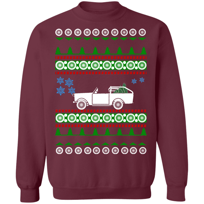 International Harvester Scout V2 Ugly christmas sweater new tree