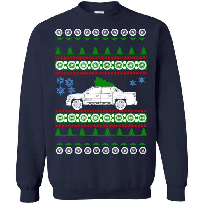 Avalanche Chevy Truck 2001 Ugly Christmas Sweater sweatshirt