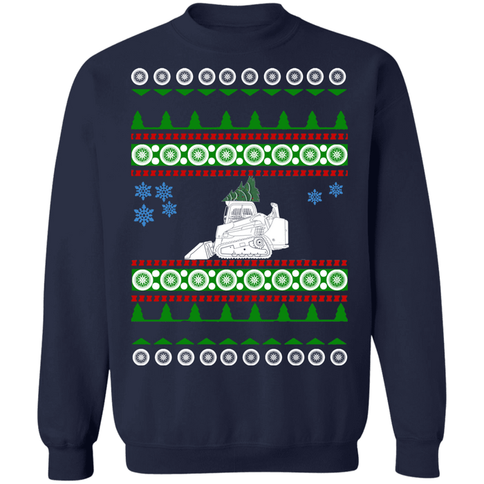 Bobcat Skidsteer ugly christmas sweater