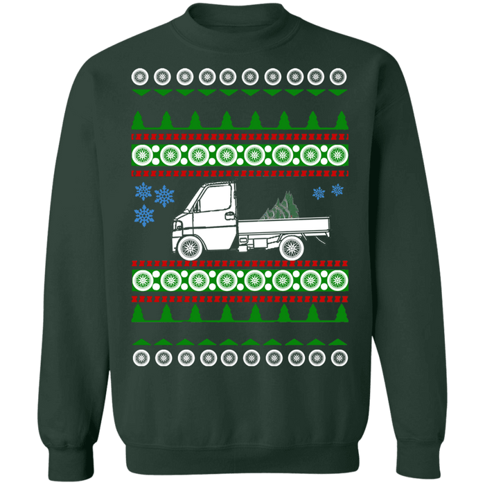 Mitsubishi Minicab Truck Ugly christmas sweater kei