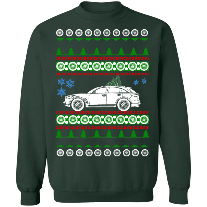 Infiniti fx35 2nd gen ugly christmas sweater