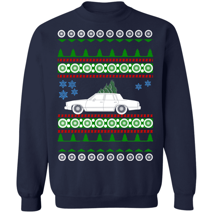 Chevy Malibu Sedan 4th Generation Ugly Christmas Sweater Sweatshirt