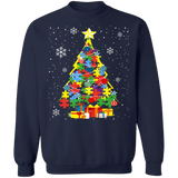 Autism Christmas Tree Holiday Sweater sweatshirt
