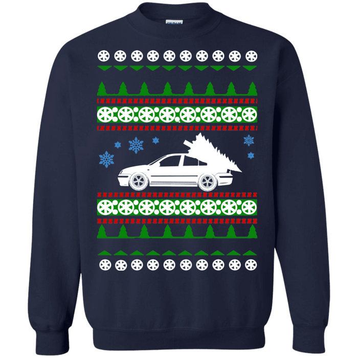 german car  Jetta mk4 ugly christmas sweater sweatshirt