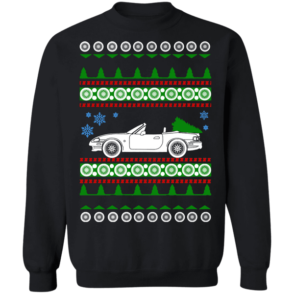 Mazda Miata 2nd generation NB 1998 Ugly Christmas Sweater sweatshirt