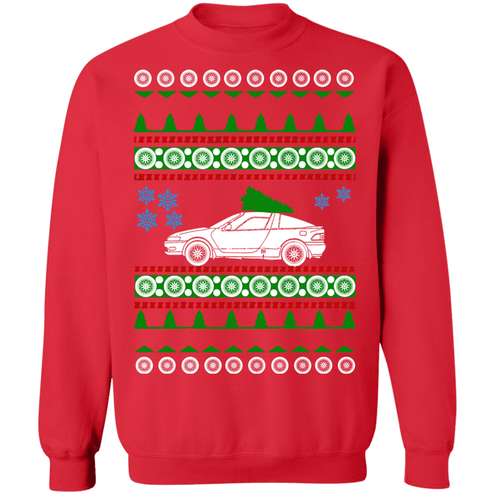 JDM Car Toyota Sera 1990 ugly christmas sweater sweatshirt