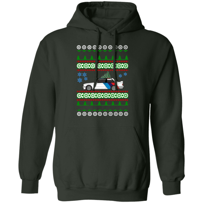 BMW E30 M3 Ugly Christmas Sweater Hoodie V3