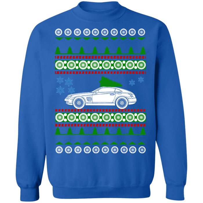 Chrysler Crossfire Ugly Christmas sweater more colors