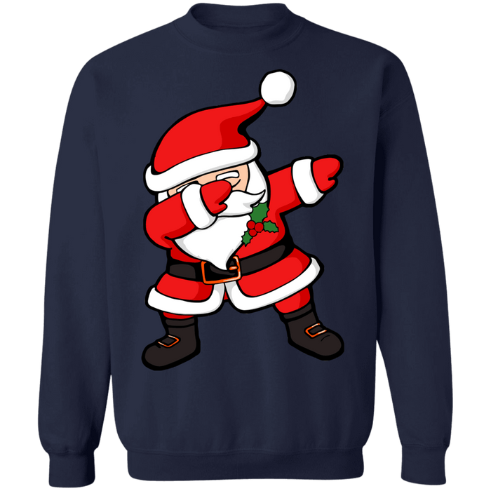 Dabbing Santa Funny Ugly Christmas Sweater sweatshirt