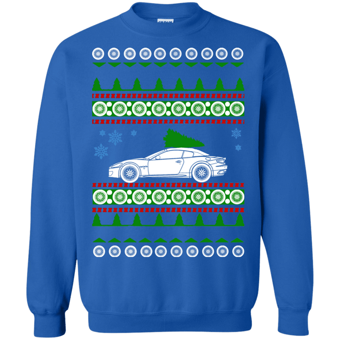 Maserati GranTurismo 2014 ugly christmas sweater sweatshirt