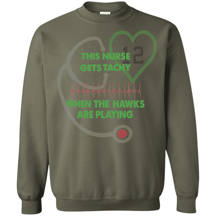 Nurse Seahawks Ugly Christmas Sweater Tachy! sweatshirt