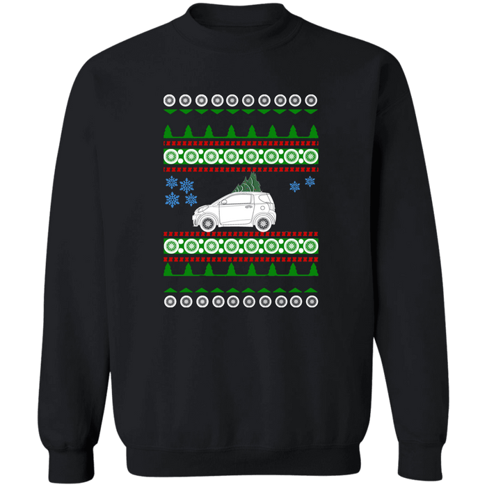 Scion IQ  Ugly Christmas Sweater Sweatshirt