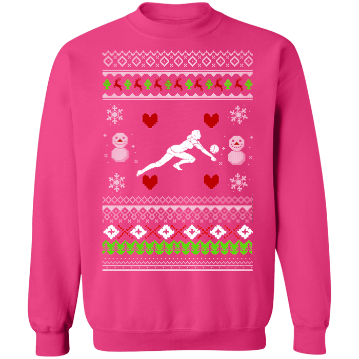 Volleyball Ugly Christmas Sweater Sweatshirt