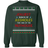 Jolliest Bunch of Assholes Ugly Christmas Sweater sweatshirt