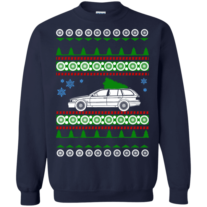 BMW E39 2003 Wagon Ugly Christmas Sweater sweatshirt