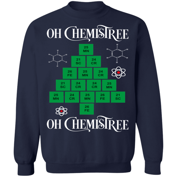 Chemistry Oh Chemistree Ugly Christmas Sweater sweatshirt