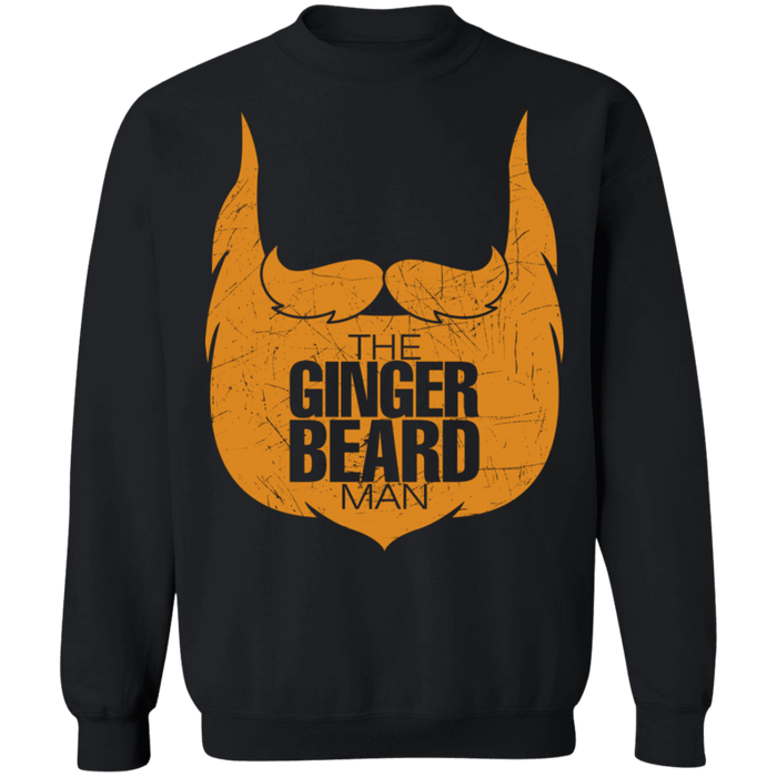 The Ginger Beard Man Ugly Christmas Sweater Forest Green XL
