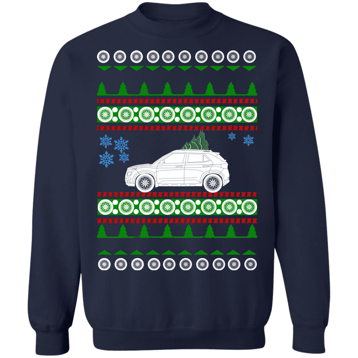 Hyundai Venue Ugly Christmas Sweater Sweatshirt