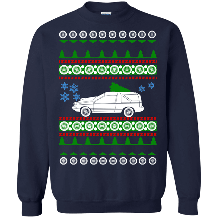 Nissan Pulsar Sportback 1990 Ugly Christmas Sweater sweatshirt