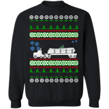 Logging Truck Ugly Christmas Sweater Sweatshirt