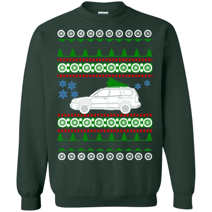 Japanese Car Forester 2002 Ugly Christmas Sweater sweatshirt