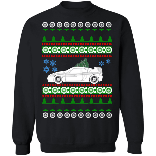 Exotic Car Venturi 400 GT Ugly Christmas Sweater Sweatshirt
