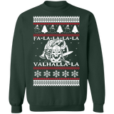 Valhalla Ugly Christmas sweater viking warrior norse swede