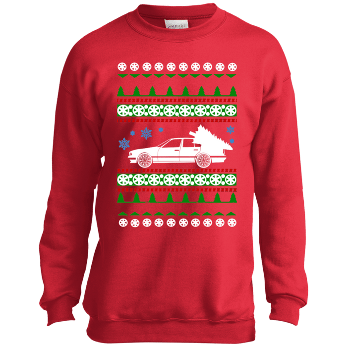 German Car E34 M5 BMW Kids Ugly Christmas Sweater sweatshirt