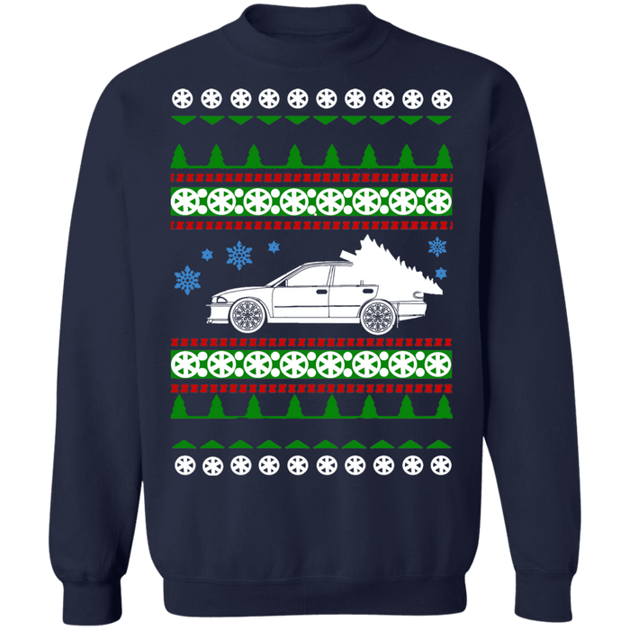 Mitsubishi Lancer Evo III 3 Ugly christmas sweater