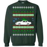 ford mustang 1988 notchback ugly christmas sweater