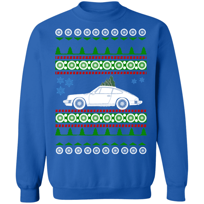 German Car 912 Porsche Ugly Christmas Sweater