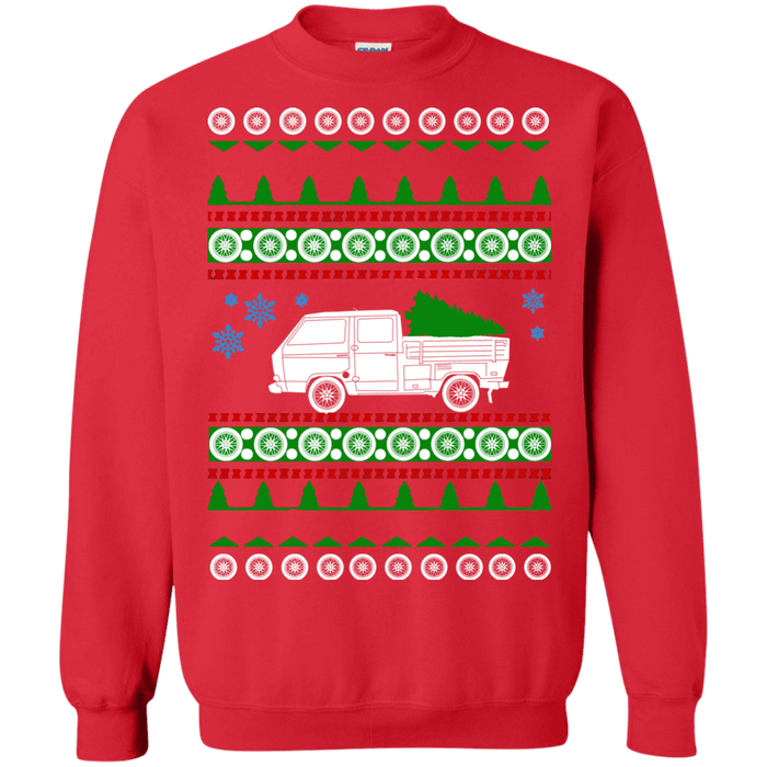 car like a transporter ugly Christmas Sweater sweatshirt