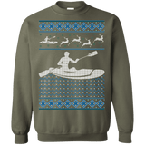 Kayaking Ugly Christmas Sweater sweatshirt