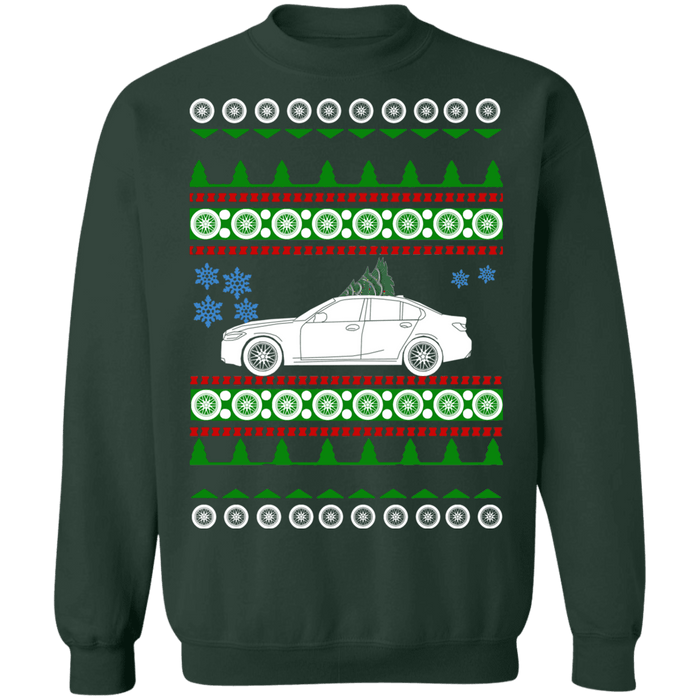 BMW 330i Ugly Christmas Sweater G20 7th gen