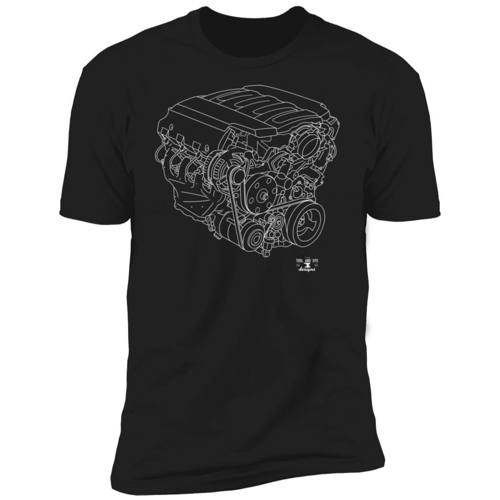 Engine Blueprint Series LT1 T-shirt