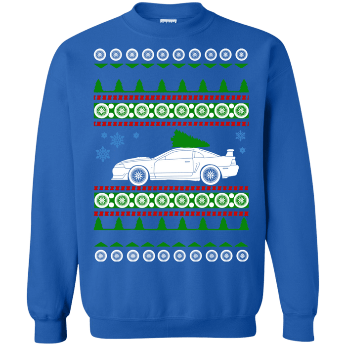 Ford Mustang Cobra R Ugly Christmas Sweater 4th Gen 2000 sweatshirt