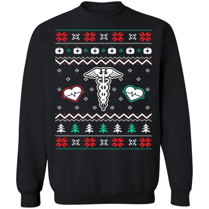 Nursing Ugly Christmas Sweater Sweatshirt