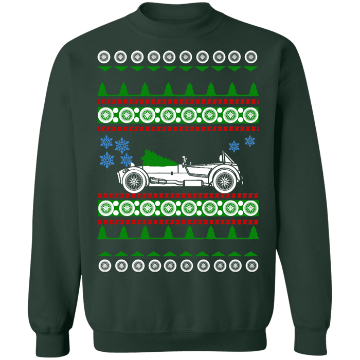 Caterham Super 7 Lotus Ugly Christmas Sweater Sweatshirt sweatshirt