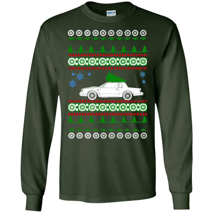 Buick Grand National Ugly Christmas Sweater long sleeve t-shirt sweatshirt