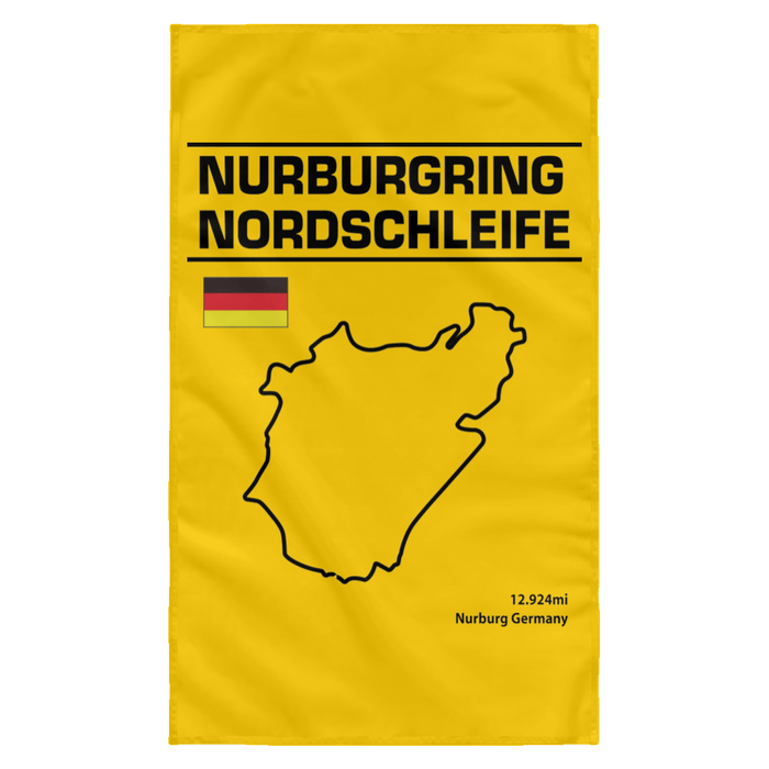 Nurburgring Nordschleife Wall Flag