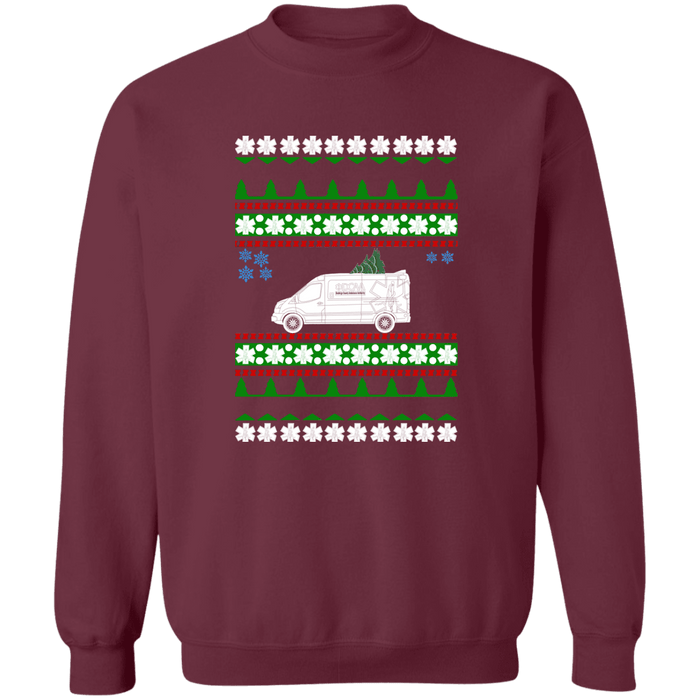 Ambulance EMT Ugly Christmas Sweater Sweatshirt