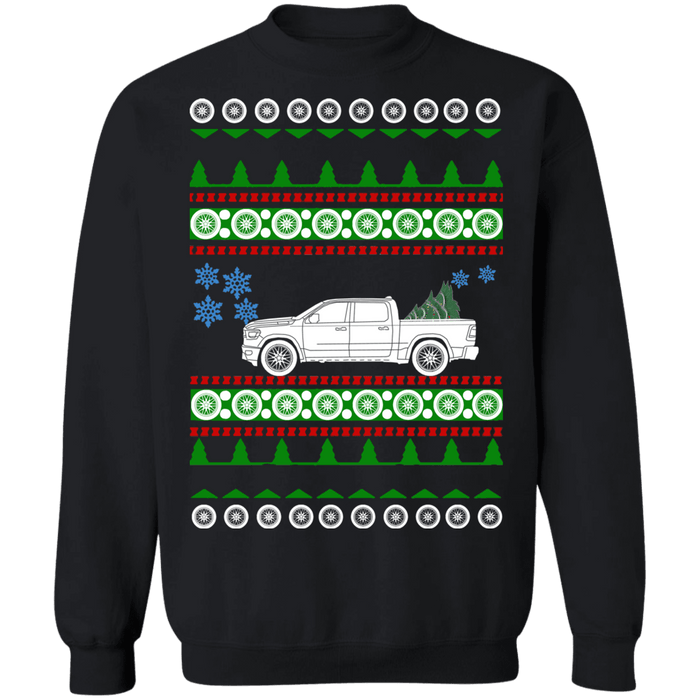 american car or truck like a  1500 ram truck Ugly christmas sweater 2019+