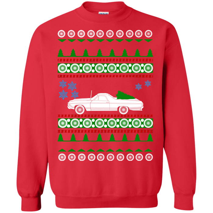 Hot Rod 1968 El Camino Ugly Christmas Sweater sweatshirt