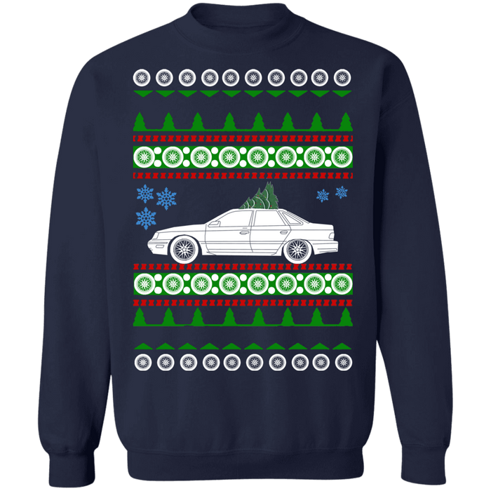 Ford Taurus SHO 1st gen ugly christmas sweater 1989